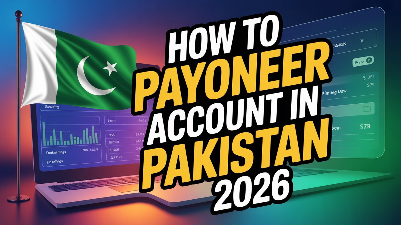 how to make payoneer account in pakistan